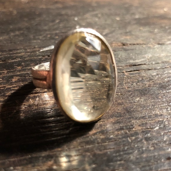 925 stone sterling silver ring - Picture 6 of 8